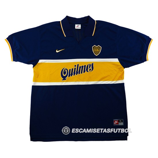 Camiseta Boca Juniors 1ª Retro 1997-1998 - Haga un click en la imagen para cerrar